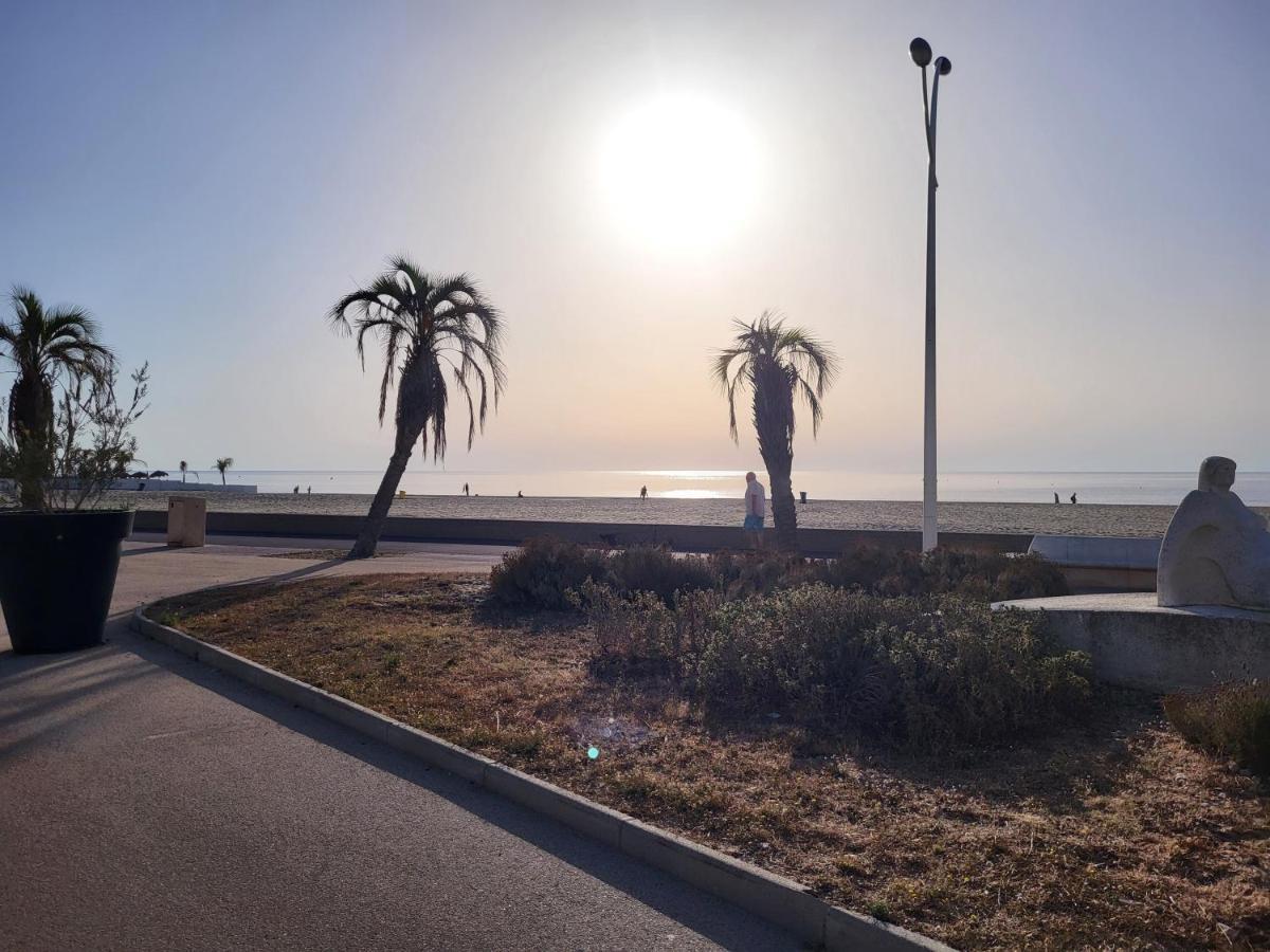 Canet Centre Ville Et Plage - Equipe Avec Climatisation Buitenkant foto