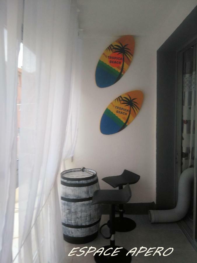 Canet Centre Ville Et Plage - Equipe Avec Climatisation Buitenkant foto
