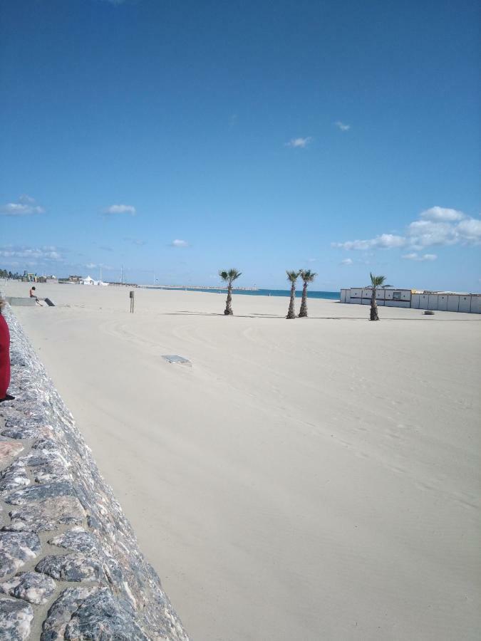 Canet Centre Ville Et Plage - Equipe Avec Climatisation Buitenkant foto